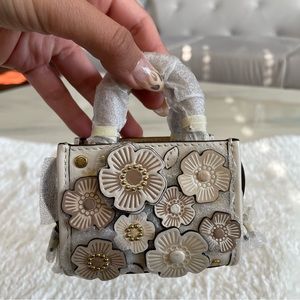 Coach Tea Rose Rose Bag Charm ✨